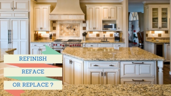 Is your kitchen ready for a makeover? Refinish, Reface or Replace those ...